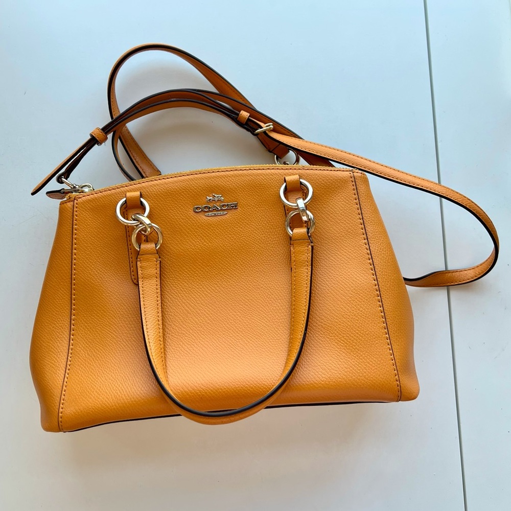 Coach Christie carryall in orange